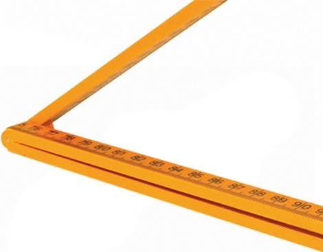 Silverline - Folding Ruler 1m - 733241